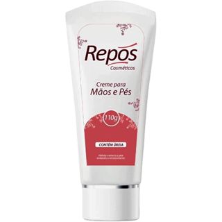 Creme De Uréia Hidratante Bisnaga 110g Repos P/ Mãos Pés Hidrata Amacia Evita Ressecamento Manicure em Oferta na Shopee