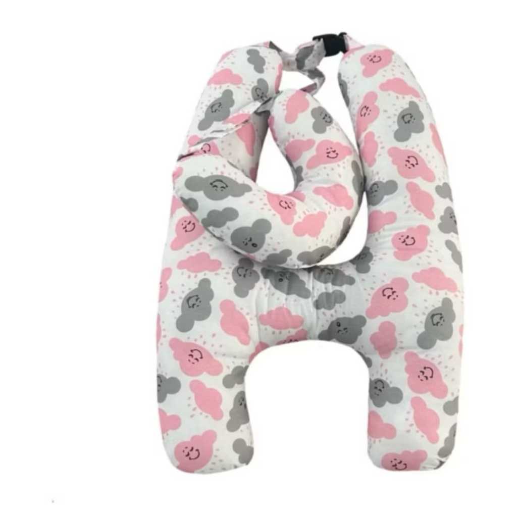 Almofada H Protetora Pescoço Cinto Segurança Carro /viagem com apoio