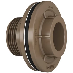 Kit com 6 Adaptadores Flange Soldavel Para Caixa Dagua 32mm X 1'' Fortlev