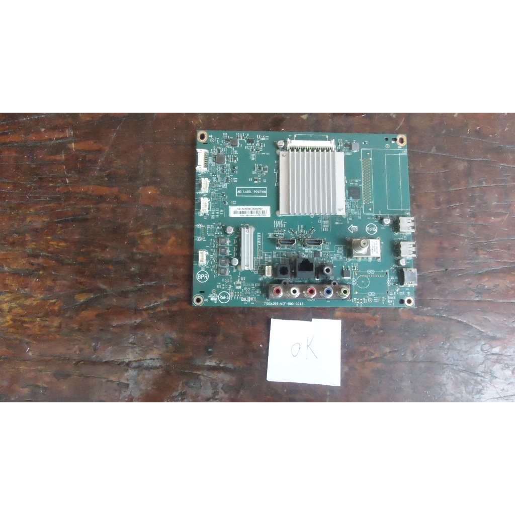 placa principal tv aoc 43s5295/78g usado