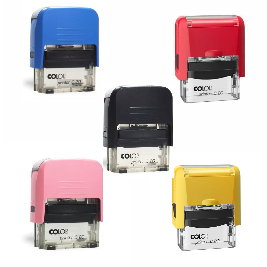 Carimbo Automático Colop C20 14x38mm