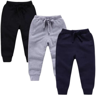 Kit 2 Calças Moletom Flanelado Infantil Escola Creche Inverno Frio Menina e Menino Tamanho 2 ao 8 em Oferta na Shopee