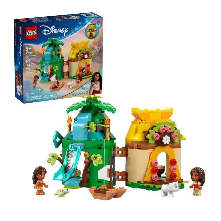 Lego Disney Diversão na Ilha da Moana 43260 em Oferta na Shopee