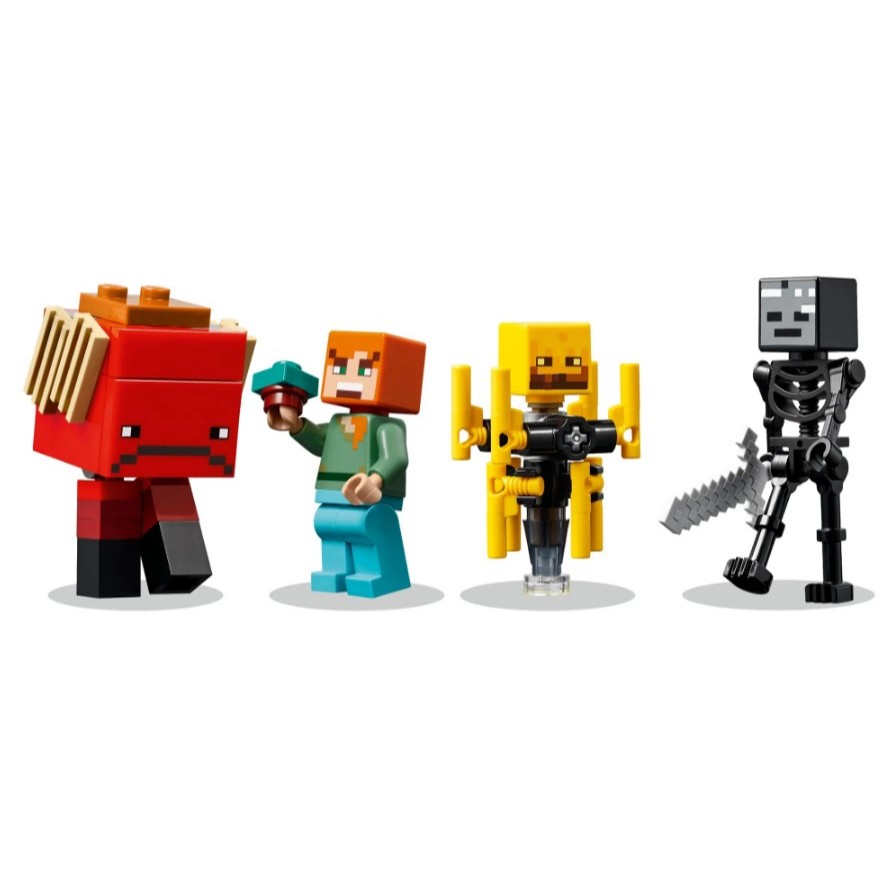 Lego Minecraft Batalha da Lava Nether 21266