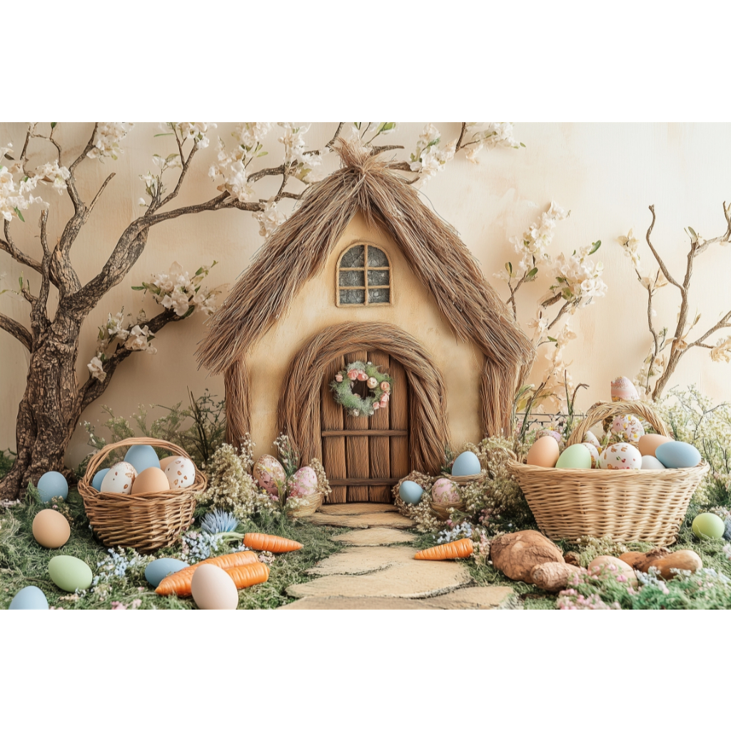 Fundo Fotográfico Em Tecido Pascoa  1,70x2,20 13654 em Oferta na Shopee