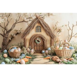 Fundo Fotográfico Em Tecido Pascoa  1,70x2,20 13654 em Oferta na Shopee