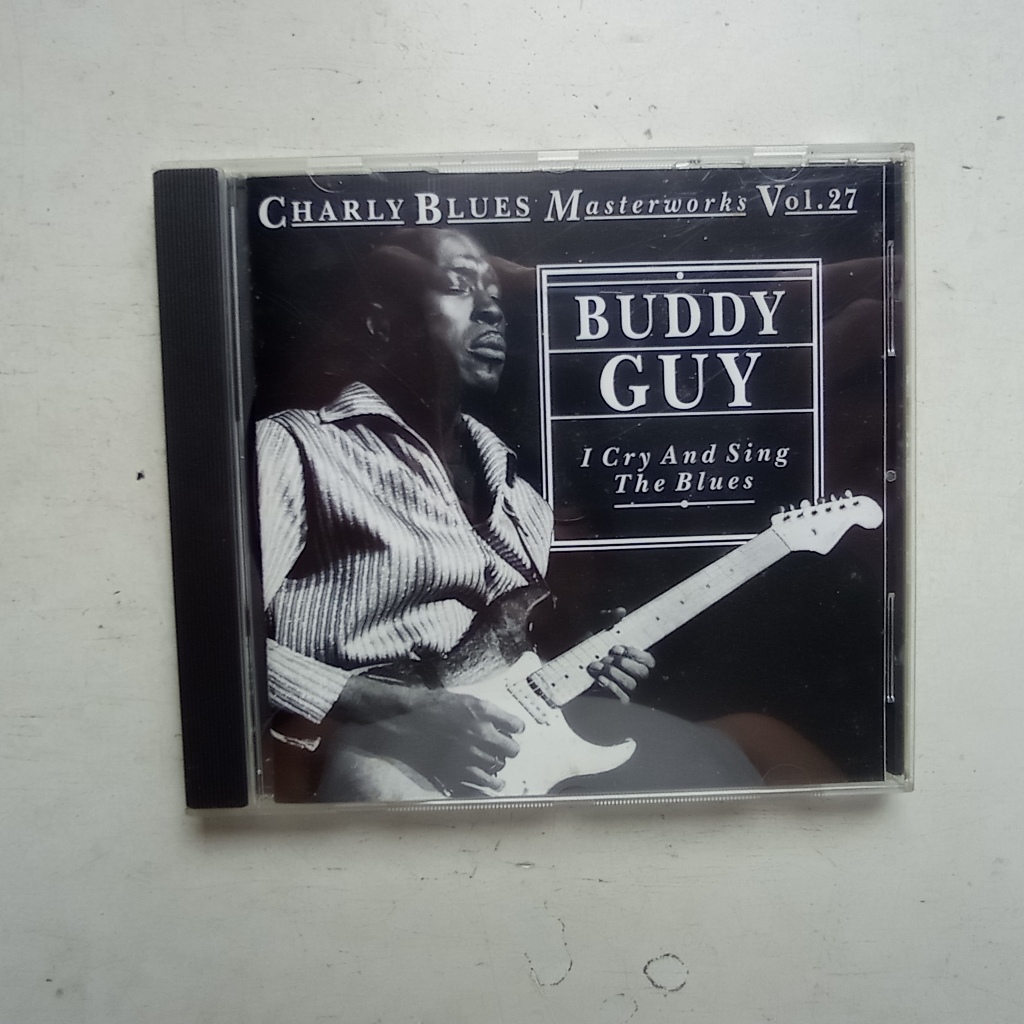 CD Buddy Guy - I Cry And Sing The Blues - Charly Blues Masterworks Vol. 27 - 1992 - Importado