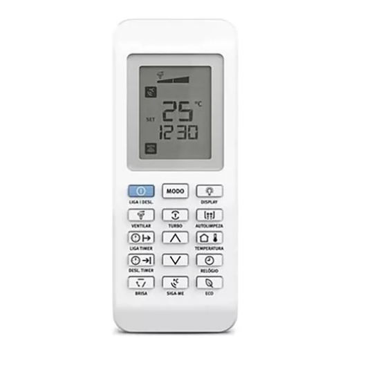 Controle Remoto Para Ar Electrolux Vi09f Vi09r Compatível