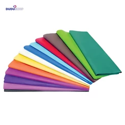 100/200 Folhas Papel Seda Colorido ou Branco Papel Embrulho Presente Roupas Arte Escolar Culinaria