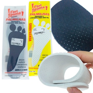 Palmilha Unissex Espuma Ventilada Para Calçado Fort Spuma em Oferta na Shopee