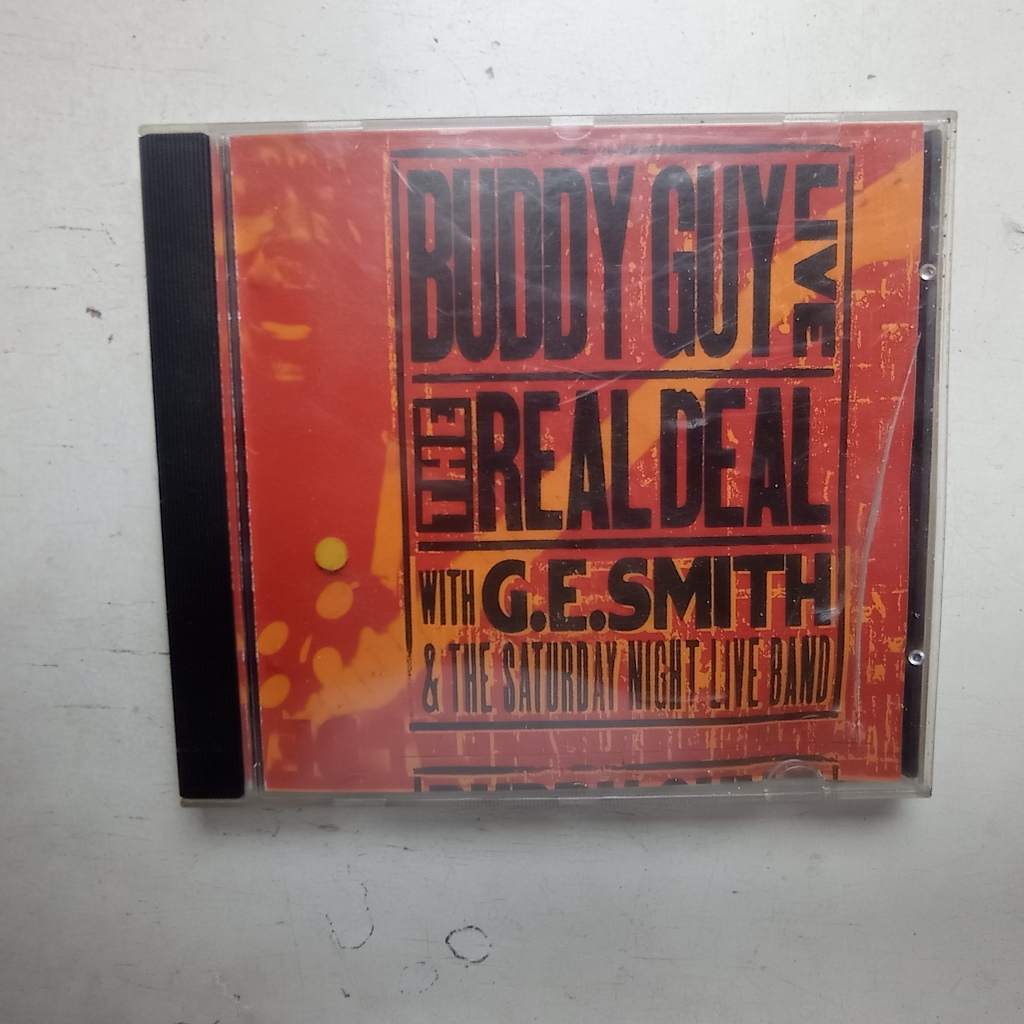 CD Buddy Guy - Live ! The Real Deal - With G.E.Smith - 1996 - Importado