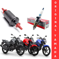 KIT FILTRO COMBUSTÍVEL VELA IGNIÇÃO FAZER 150 2014 2015 2016 2017 2018 2019 2020