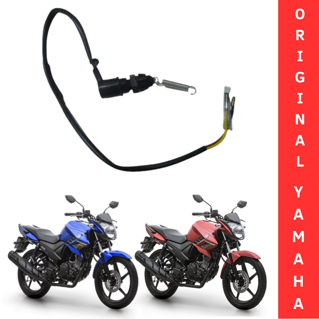 INTERRUPTOR SENSOR FREIO TRASEIRO CONJUNTO YAMAHA YS FAZER 150 2014 2015 2016 2017 2018 2019 2020