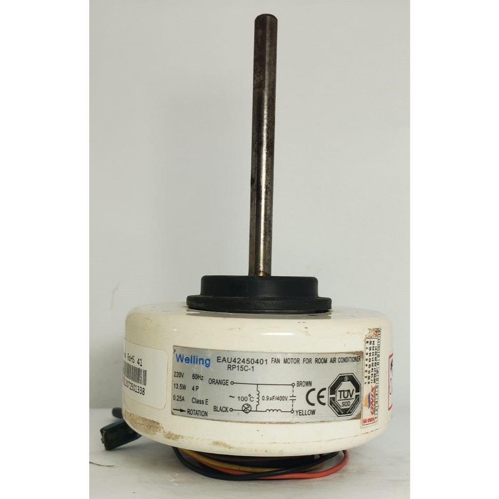 Motor Evaporadora Ar Split Compatível LG 7 a 12.000 btus Eau42450401(rp15c-1) Original Revisado