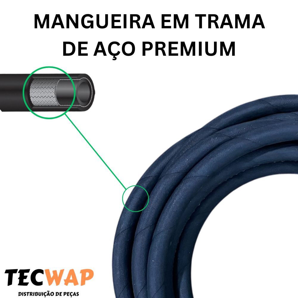 Mangueira de Aço Para Lavadora de Alta Pressão Wap Ousada WL 2610