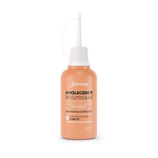 Amolecedor de Cutículas Creme Farmax 100ml em Oferta na Shopee
