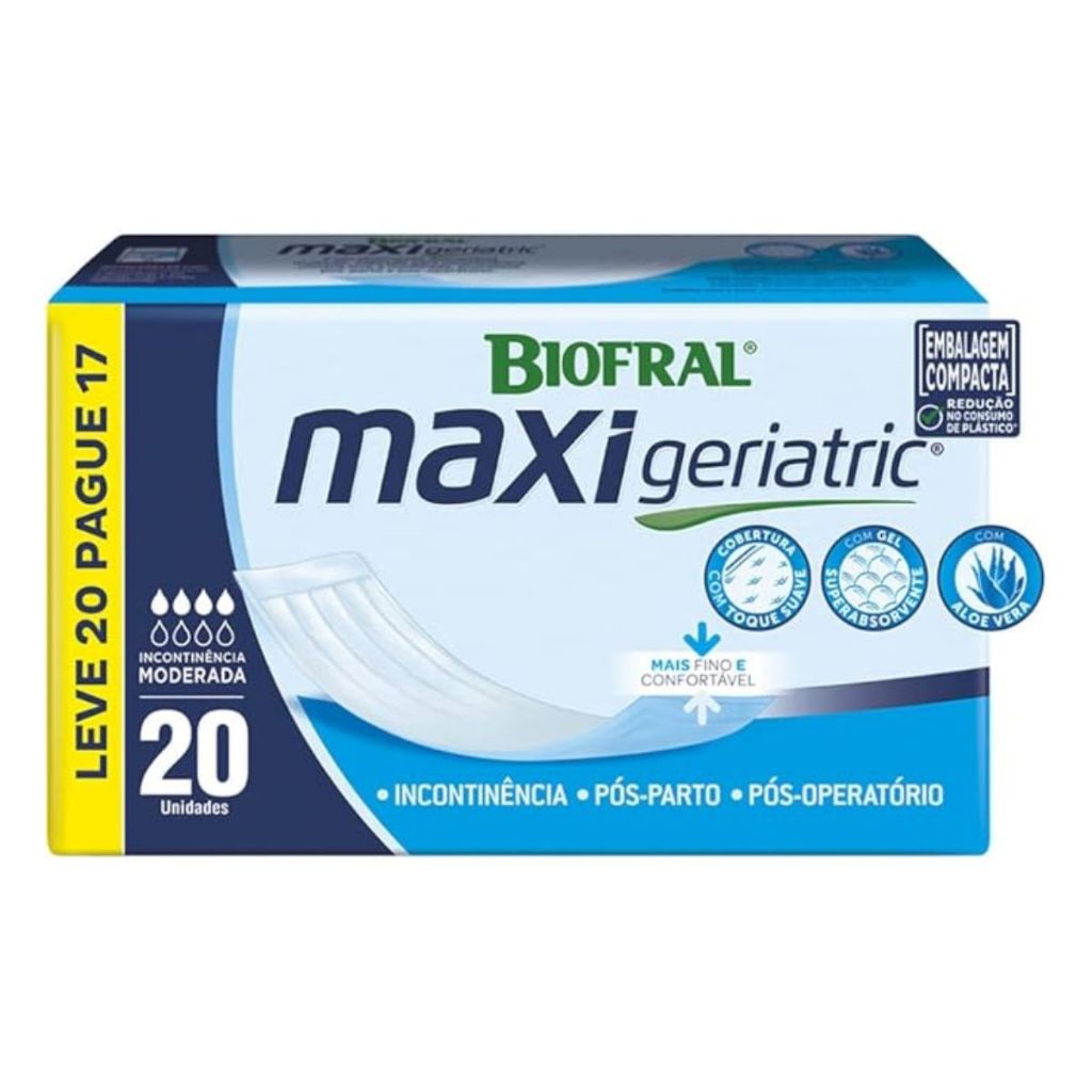 Biofral Maxi Absorvente Leve 20 Pague 17 em Oferta na Shopee