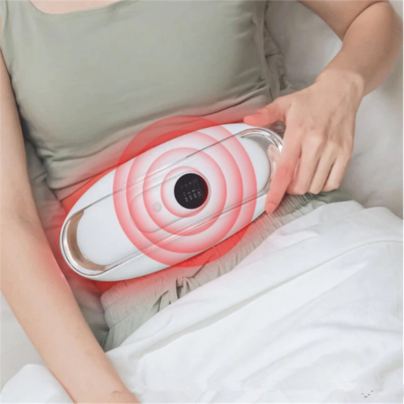 Cinto De Emagrecimento Elétrico Máquina Terapia Infravermelho Promover Digestão Vibração Abdominal Massageador