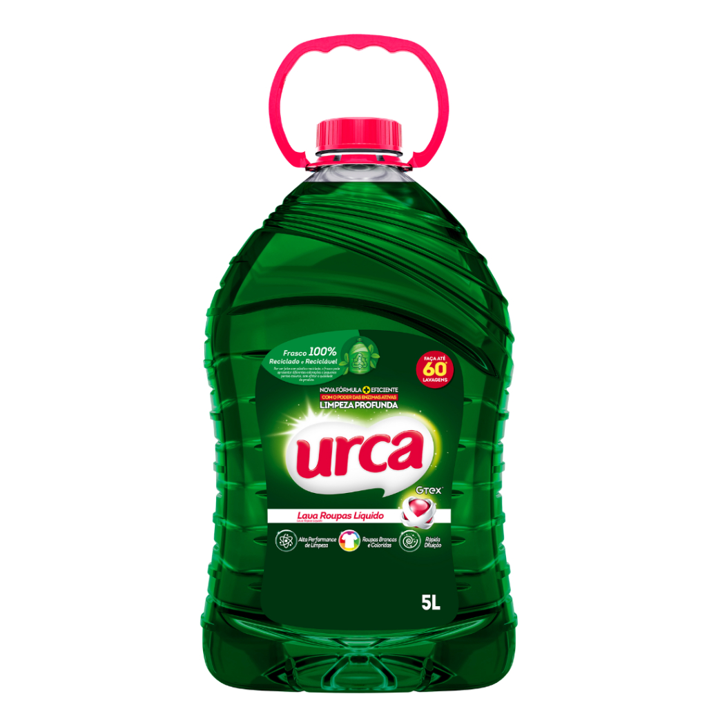 Lava Roupas Liquido Urca Verde 5l em Oferta na Shopee