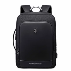 Mochila Pasta 2x1 Executiva Multifuncional Expansor Notebook Tablet Gadget