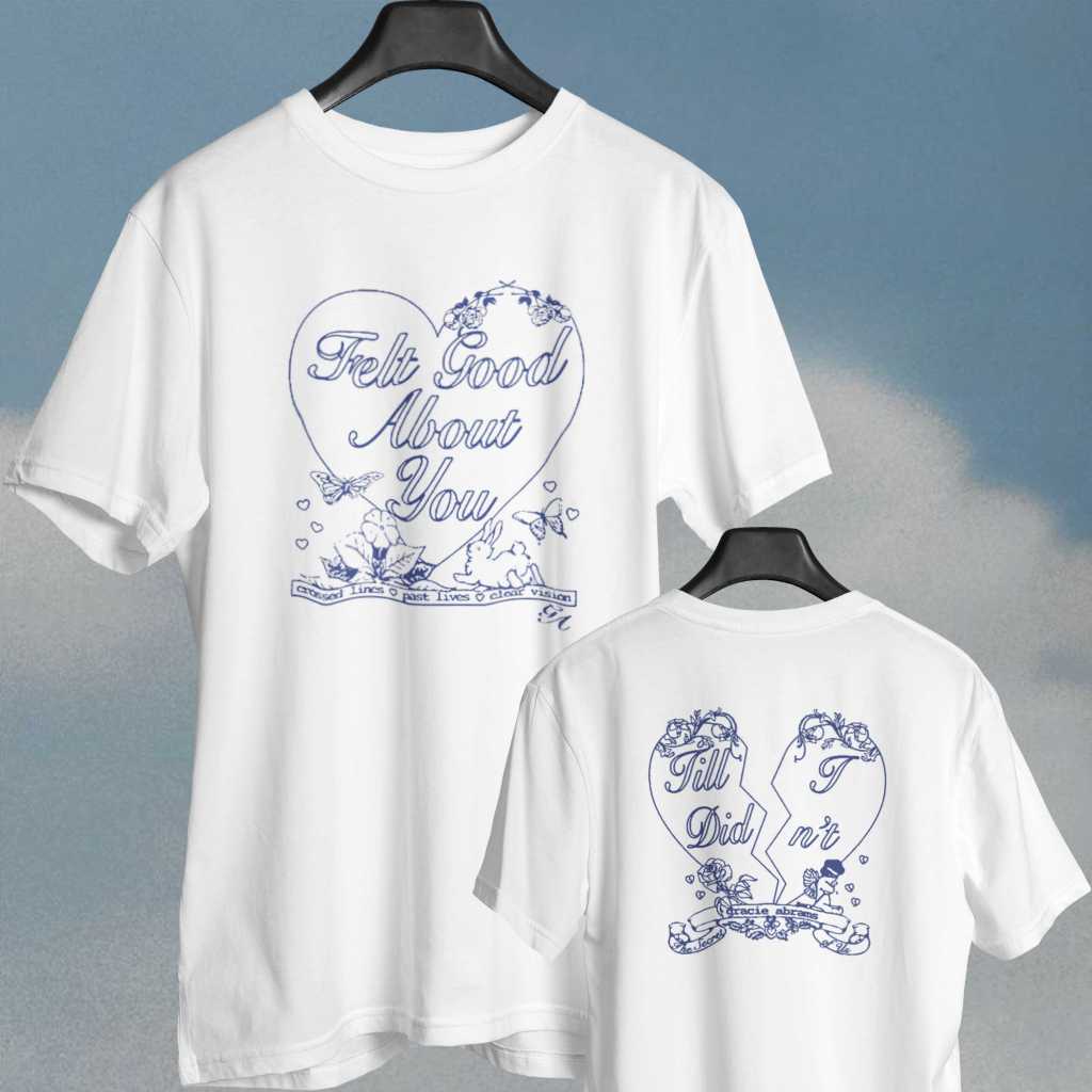 Camiseta Gracie Abrams | The Secret of Us | Felt Good About You Till I Didn't [Tradicional e Plus Size]