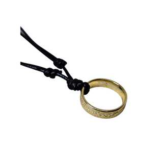 Colar Cordão Ajustável De Metal Anel Do Filme O Senhor Dos Anéis Presente em Oferta na Shopee