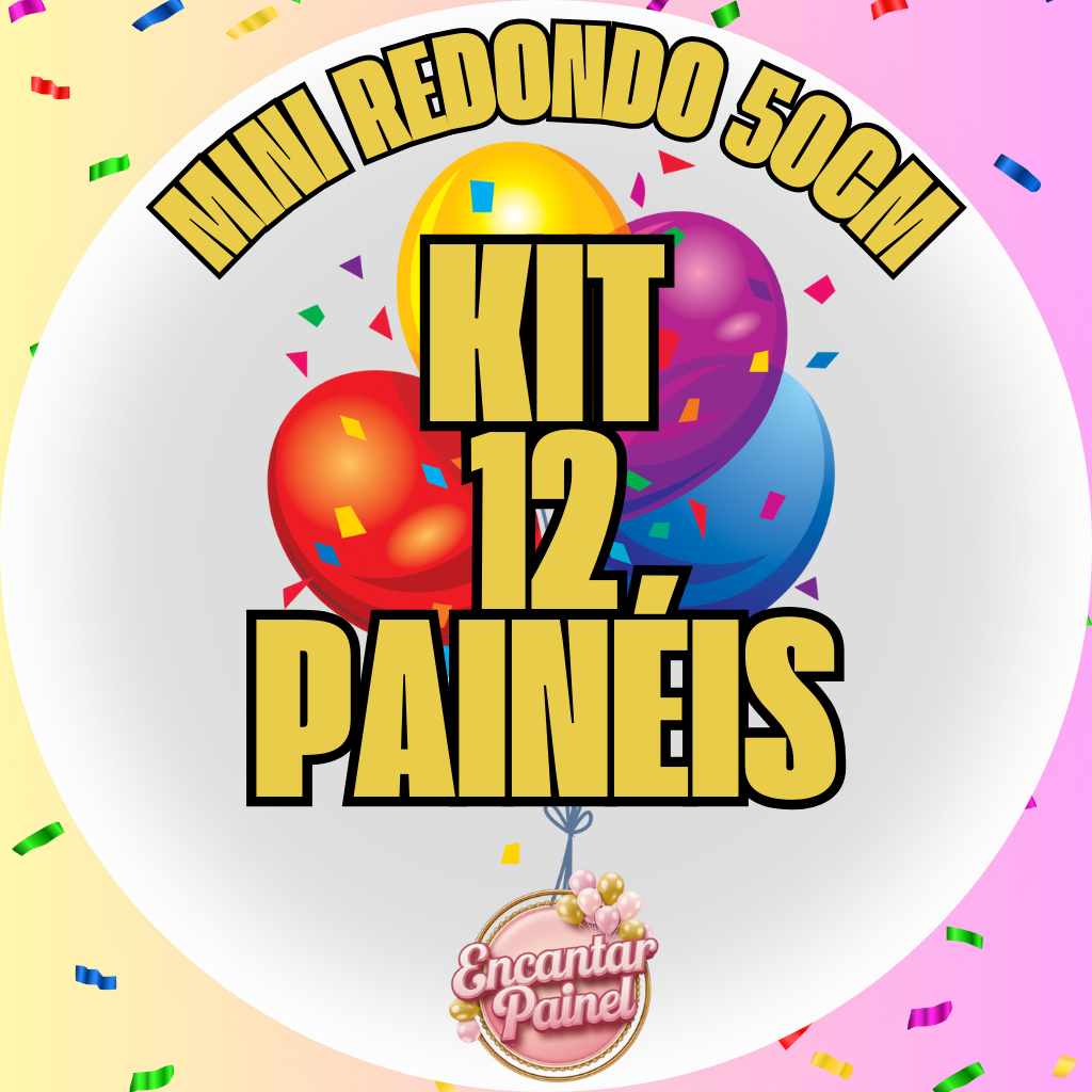 Kit Capas Painel Redondo 50x50 cm Tecido Sublimado - Escolha Seu Tema em Oferta na Shopee