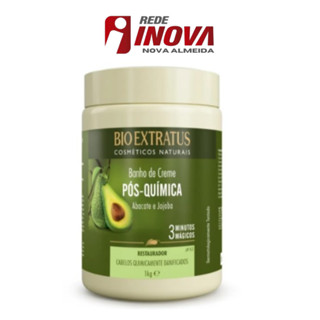 Banho De Creme Pós Química Abacate E Jojoba - Bio Extratus 1kg PROMOÇÃO. em Oferta na Shopee