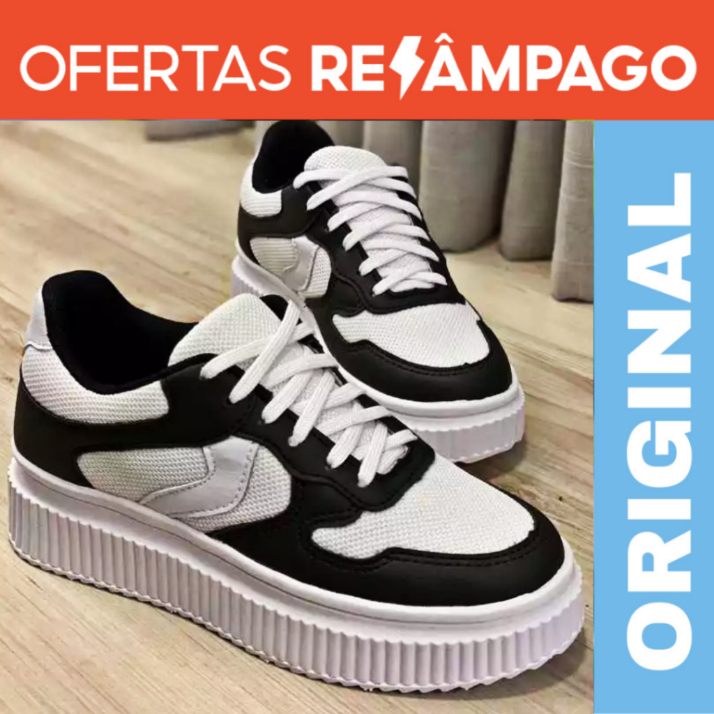 OFERTA!! Para Sua Rotina Ativa: Tênis Feminino Super Confortável - Leveza que Você Sente a Cada Passo