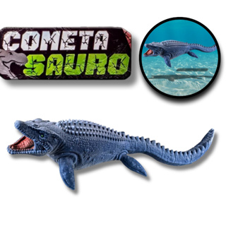 Dinossauro De Brinquedo Mosassauro Super Realista Em Vinil Fera Aquática - Cometa em Oferta na Shopee