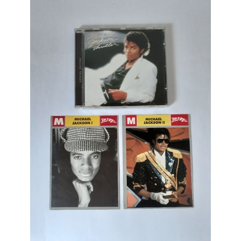 Cd Michael Jackson - Thriller (Special Edition) + 2 Fichas Revista Bizz.