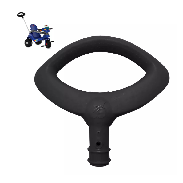 Alça Da Haste Pegador Empurrador 7/8'' Velotrol Velobaby BanJipe SmartQuad Triciclo Banderetta Brinquedos Bandeirante
