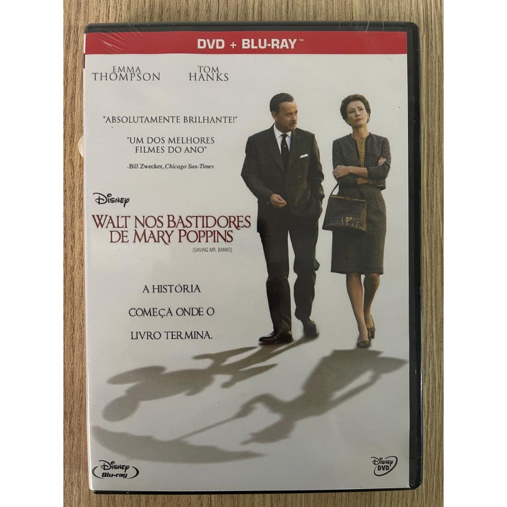 DVD Walt nos Bastidores de Mary Poppins - Tom Hanks - Lacrado