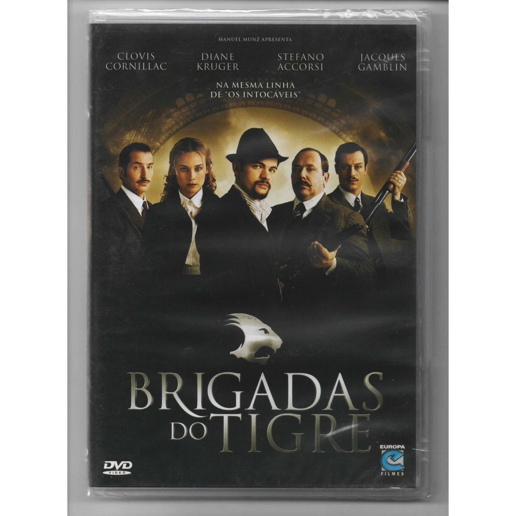 DVD Brigadas Do Tigre - França - Lacrado