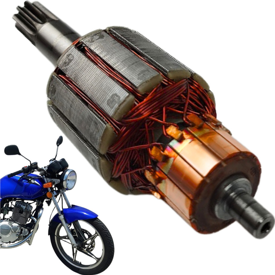 Induzido Motor Arranque Yes 125 Intruder 125 Pino 7mm