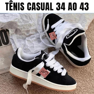 Tênis Unissex Casual 34 ao 43 Premium Envio Imediato Queima de Estoque - PROMOÇÃO em Oferta na Shopee