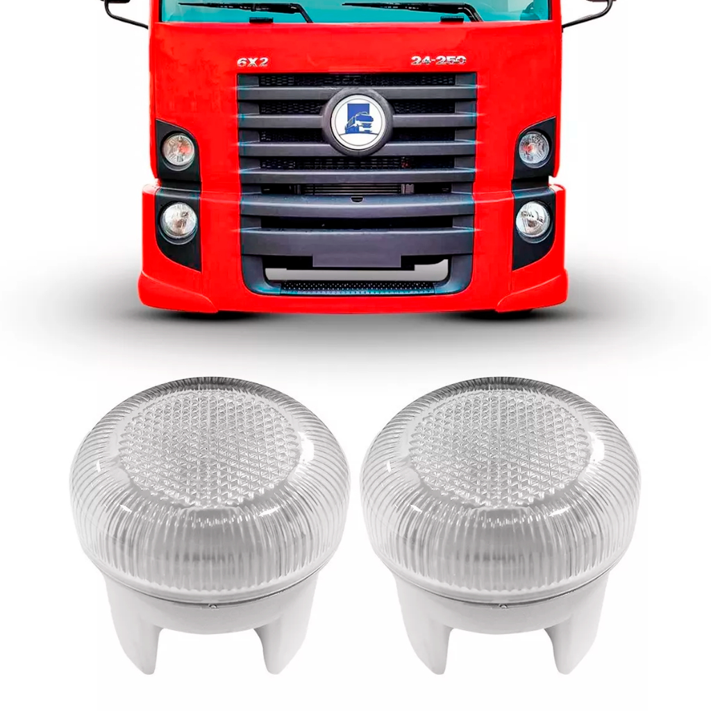 Lanterna Pisca Lateral Direcional Estribo Vw Constellation Cristal em Oferta na Shopee