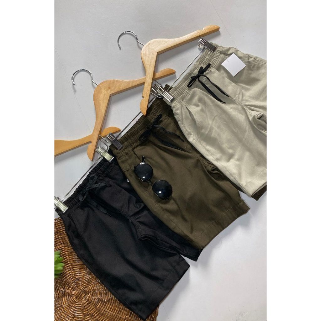 Shortinho Sarja colorido Infantil Juvenil Menino 12 cores