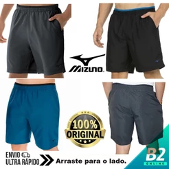 Bermuda Mizuno Masculina Tennis Master M 7 100% Original Com Nota Fiscal e Garantia