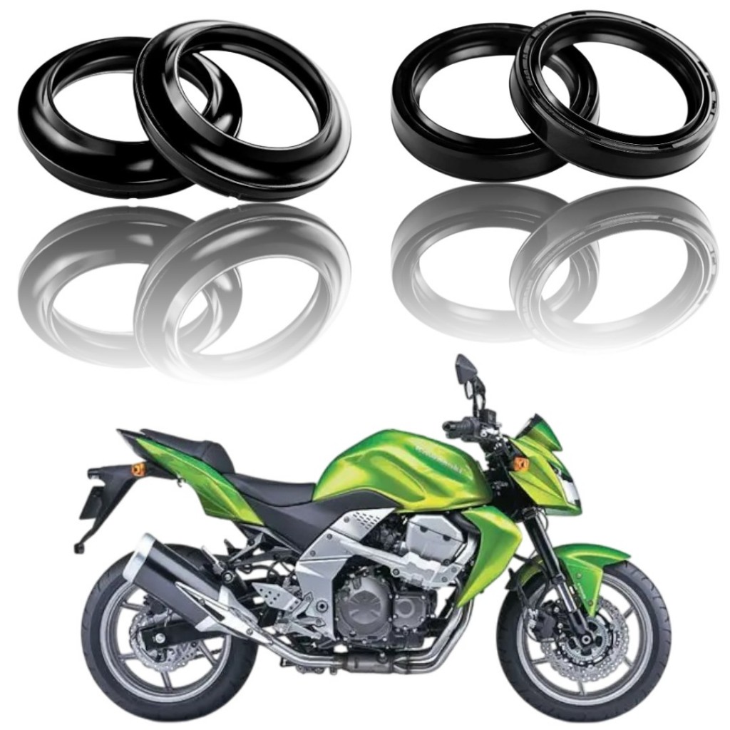 Retentor Bengala + Guarda Pó Kawasaki Z750 2007 Até 2012 Par