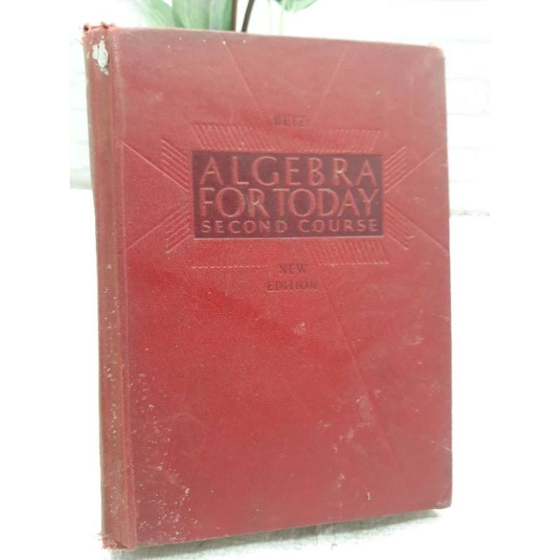 Livro Álgebra for day seconds Course new edition ( capa dura)