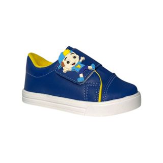 Tenis  Infantil Azul Neto Estiloso Confortavel 20 Ao 34 em Oferta na Shopee