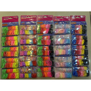 Kit 1/3/5/10/15 Meninas coloridas descartável elástico recém-nascido rabo de cavalo titular bebê faixa de cabelo em Oferta na Shopee
