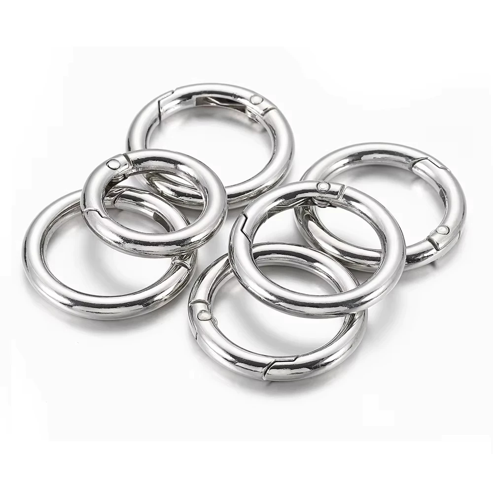 Argola Mosquetão Articulada 30mm - Zamak