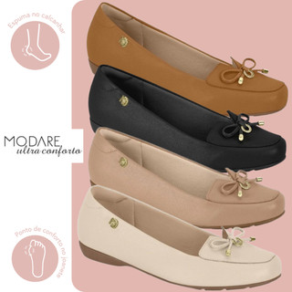 Sapatilha Modare Mocassim Feminina Ultraconforto Ortopédica Lançamento Original Sapatilha Joanete