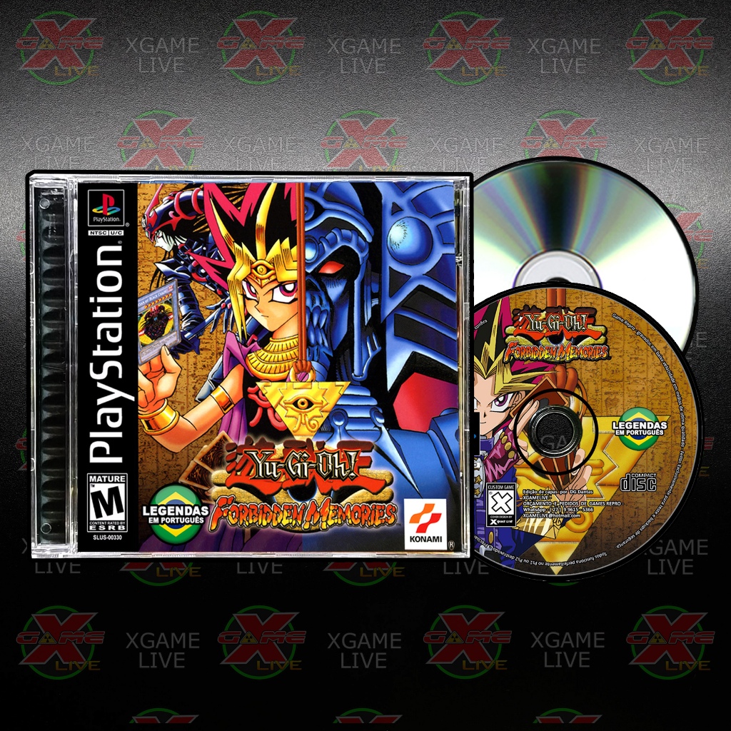 Yugioh Forbidden Memories - Portugues - Repro Ps1 / Play 1 - By XGAMELIVE