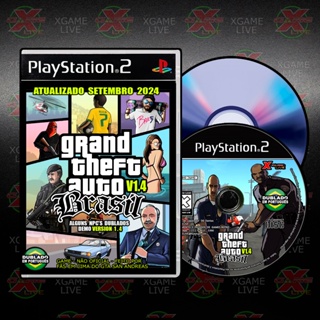 GTA BRASIL 1.4 - Atualizado + Carro Brasileiro - REPRO Ps2 By XGAMELIVE em Oferta na Shopee