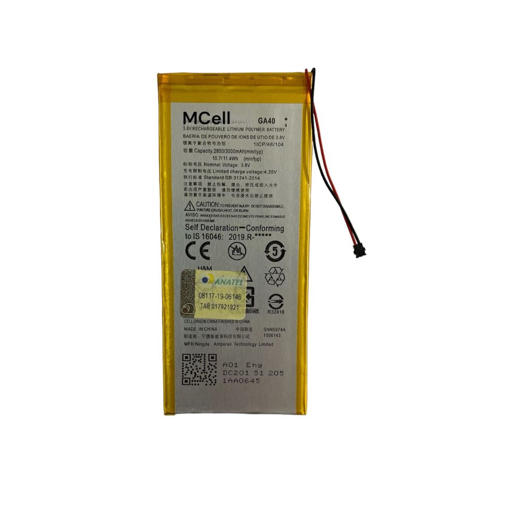 Ba-teria Modelo Ga40 Compatível Moto G4 XT1622 Envio Hoje