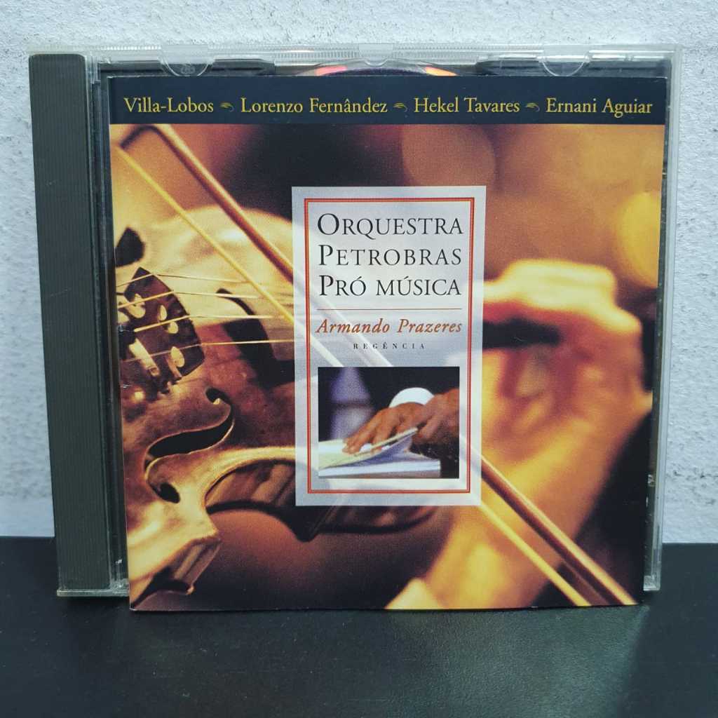 CD Orquestra Petrobras Pró Música - 45 Anos - Villa-Lobos - Original