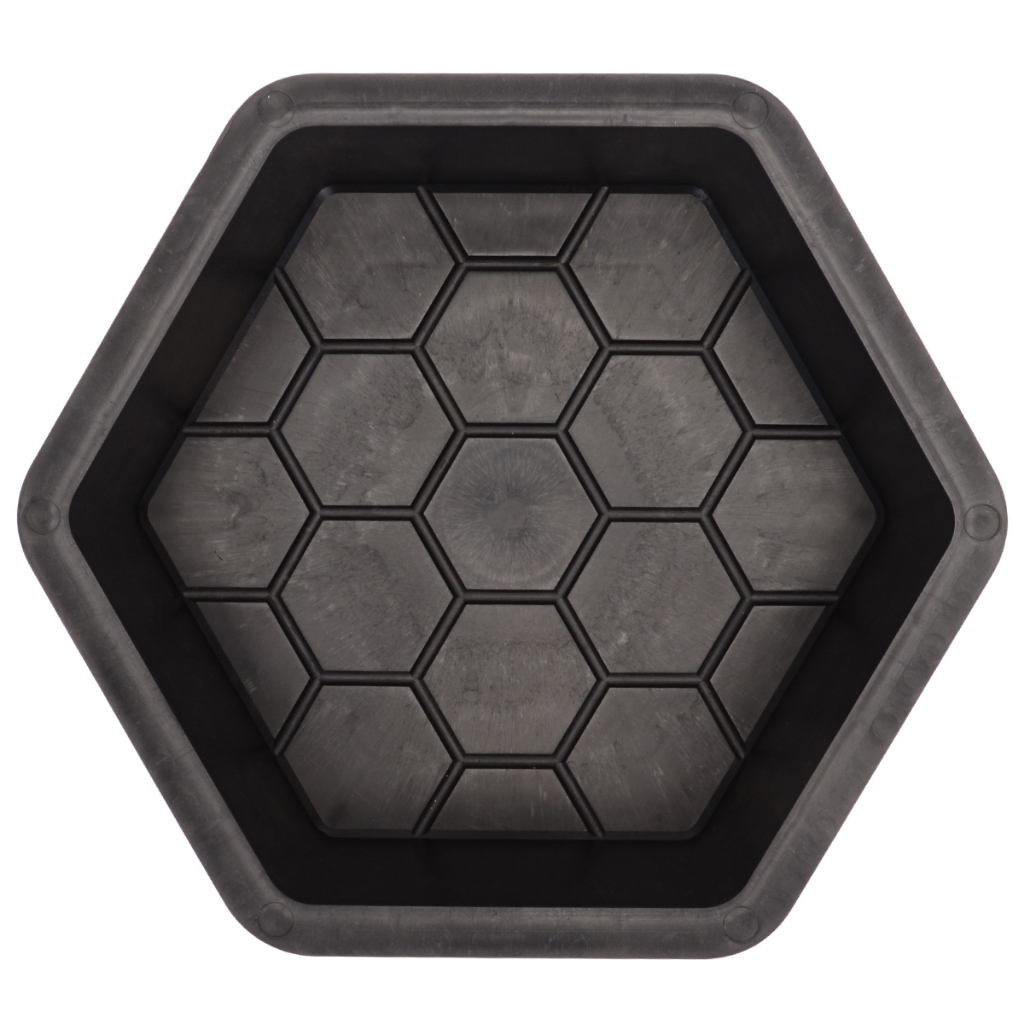 5 Formas Sextavada Estriada Para Bloquete De Cimento Calçada Drenate 25x25x8 em Oferta na Shopee